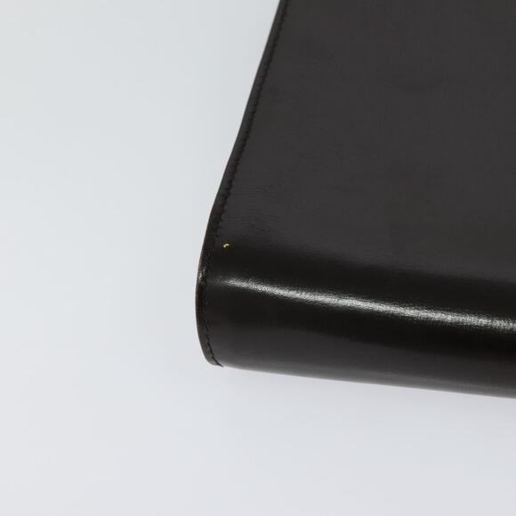 GUCCI Shoulder Bag Leather Brown Gold Silver - Picture 12 of 16